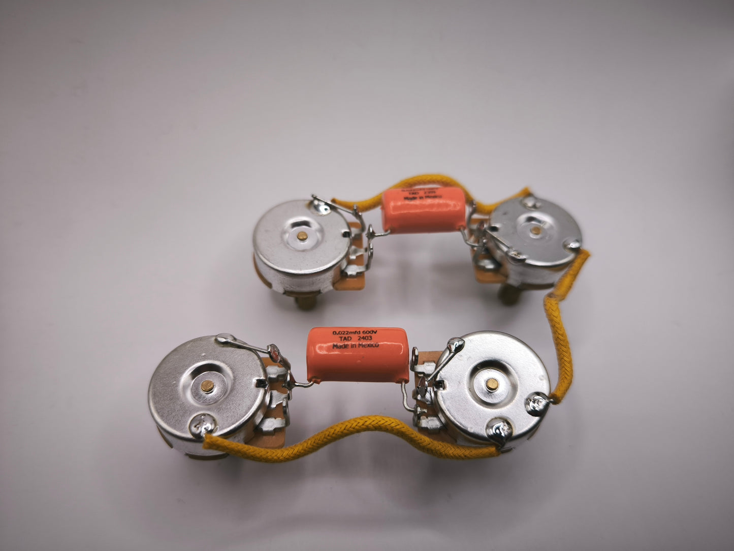 Harnais pré-câblé fait main pour guitare électrique style Les Paul®, SG®, ES® ou Firebird® OEM