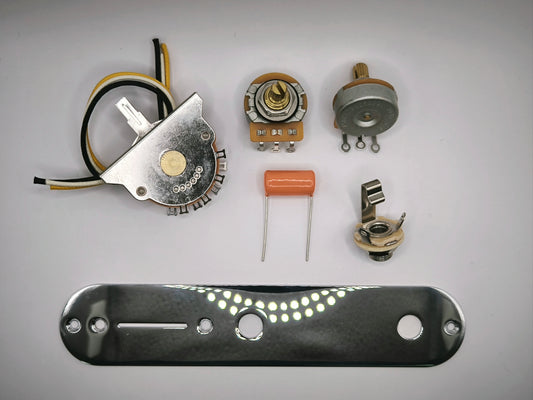 Kit électronique à assembler pour guitare électrique style Telecaster