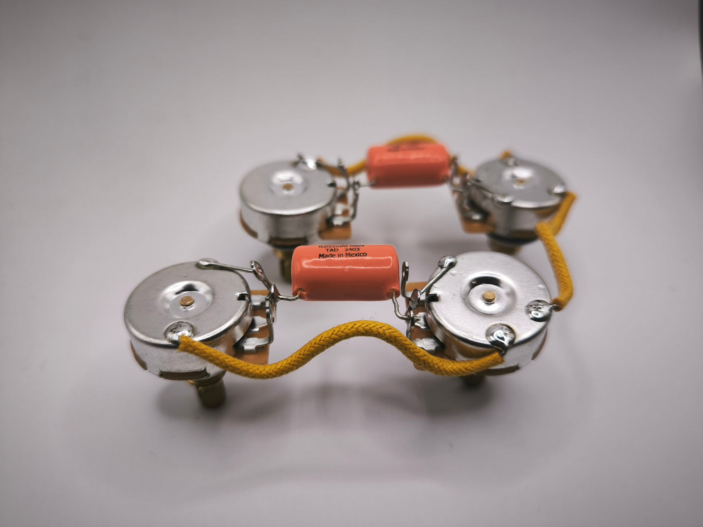 Harnais pré-câblé fait main pour guitare électrique style Les Paul®, SG®, ES® ou Firebird® OEM